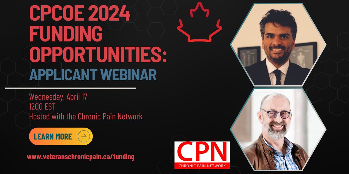 Register now for our applicant webinar on Wed, April 17 1200 EST. Hosted by Dr. Abhimanyu Sud and @cpn_rdc , this webinar will provide info on the current request for proposals and allow the opportunity to ask questions on our RFPs. Register Now - eventbrite.com/e/cpcoe-2024-f…