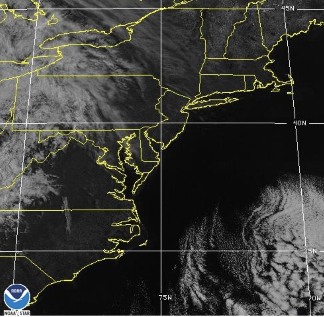 What’s up with GOES East Meso 1 being setup over the MidAtlantic? TX pls for double the reasons @NOAASatellites