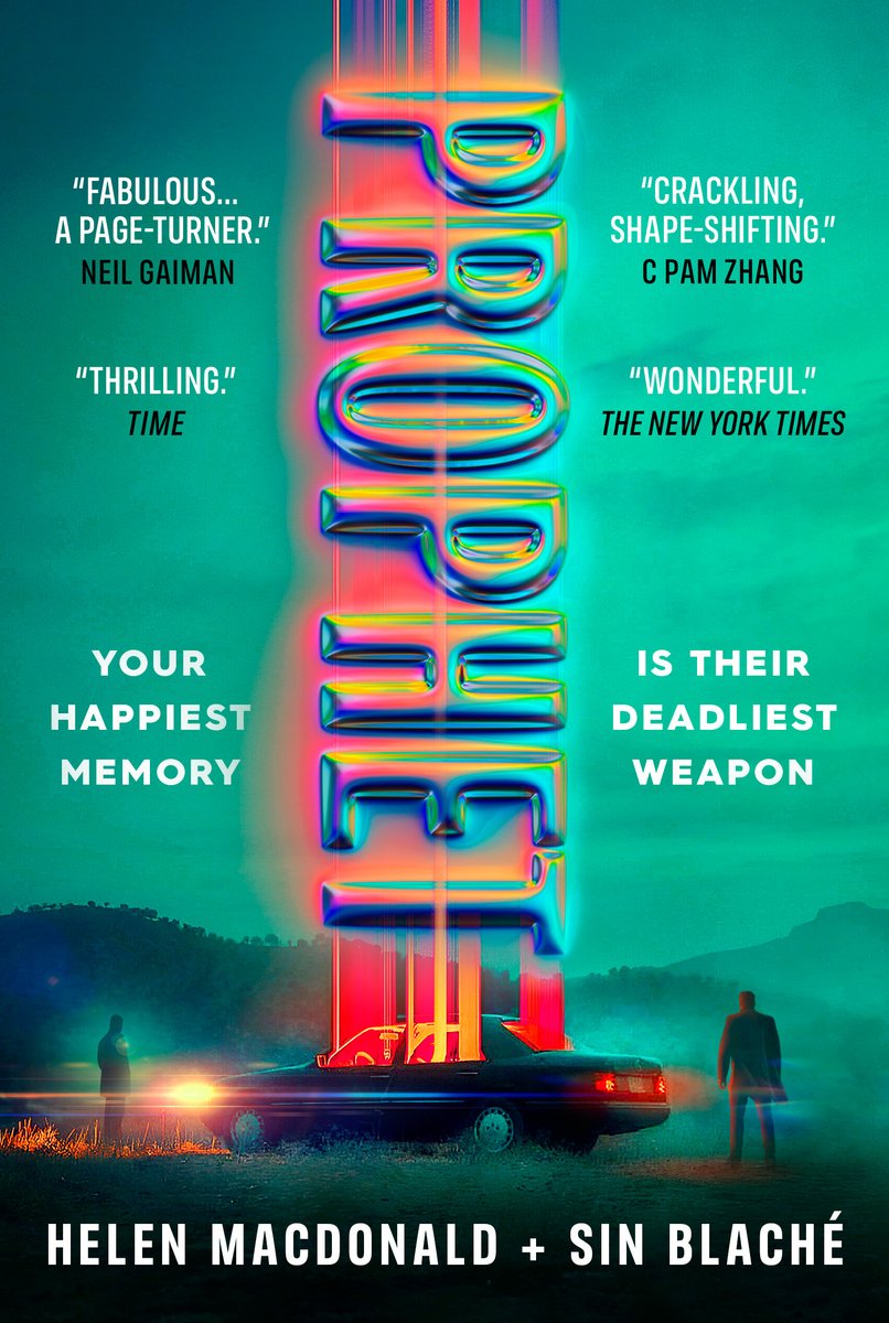 Aaaa! Look at the Canadian paperback cover art for Prophet. Such a vibe! Love it so much. @PenguinCanada @sinistra_blache