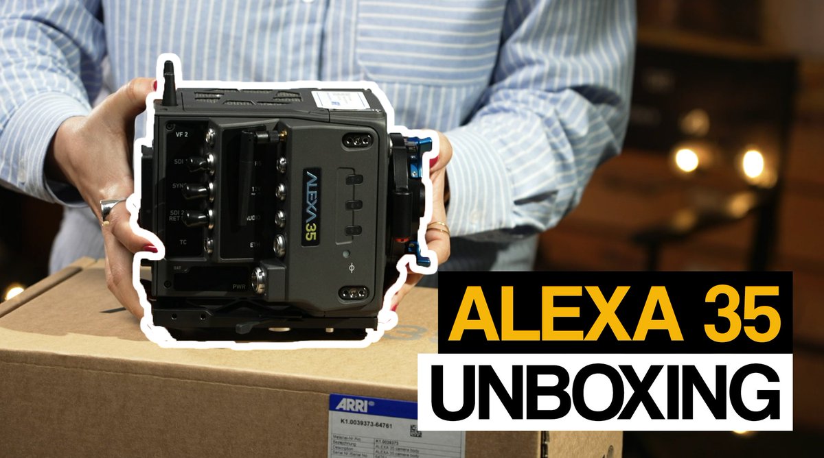 Have you ever wondered what's included in the box when you buy an ALEXA 35? Well, we have you covered in our latest unboxing 👉bit.ly/3xlKkjW
@ARRIChannel 
#alexa35 #unboxing #cinematography #arricamera