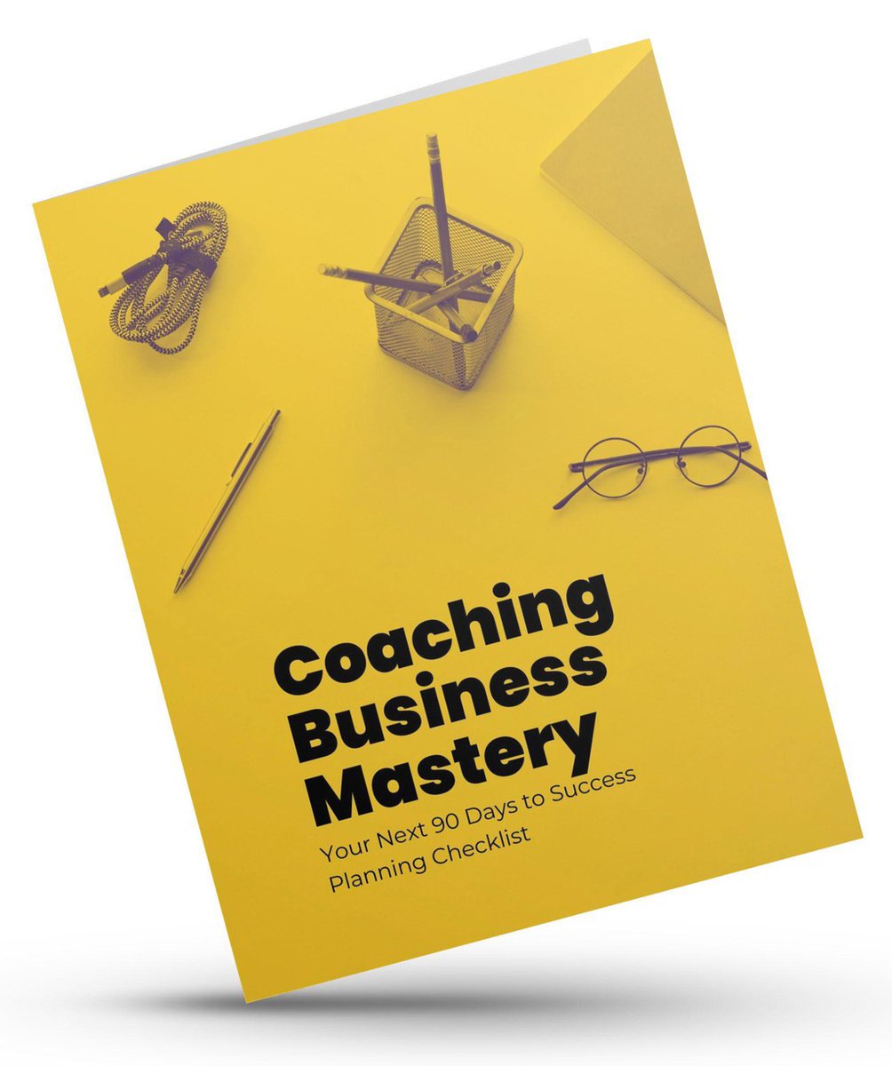 Download the FREE Coaching Business Mastery: Your Next 90 Days to Success Planning Checklist and level up in Q2.

Read more 👉 jo.my/coaching-busin…

#ChareenGoodman #EatingNutritiousMeals #HighlyEffectivePeople #CrackTheCoachingCODE #Coaches