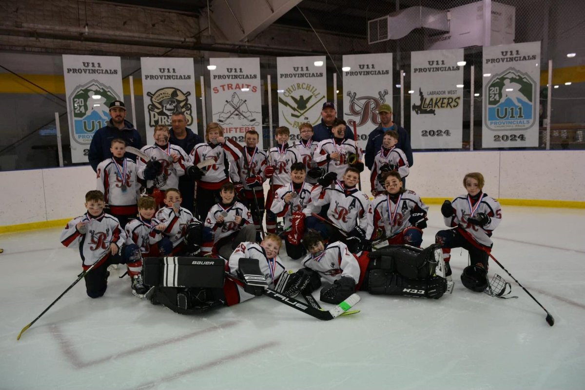 Congratulations to all teams who took part in the U11 Minor Hockey Provincials!  

Congratulations to the below CBR Teams!    
U11A Silver!
U11B Bronze!
U11C Bronze!
U11D Silver!

Go Renegades Go!