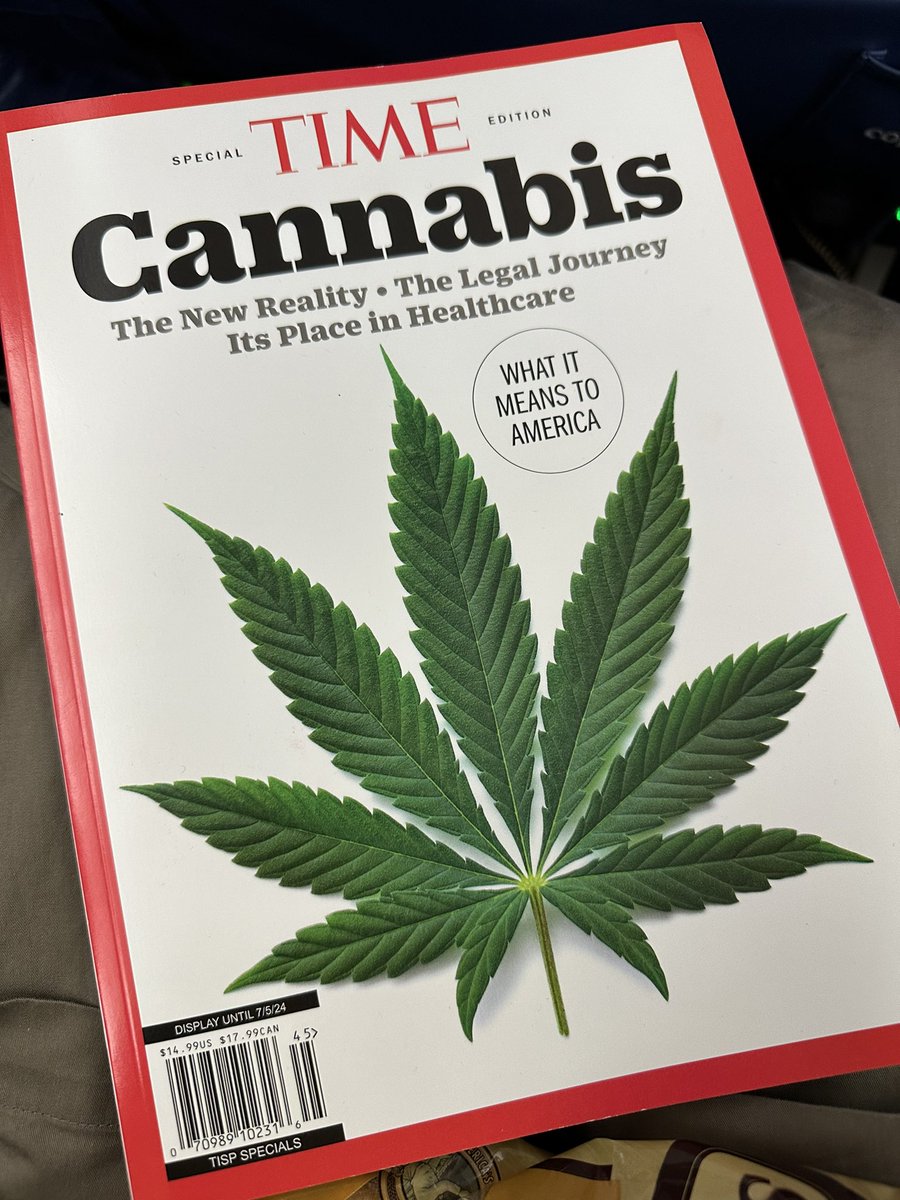 Critical plane reading! It’s already a big year for cannabis 🌱