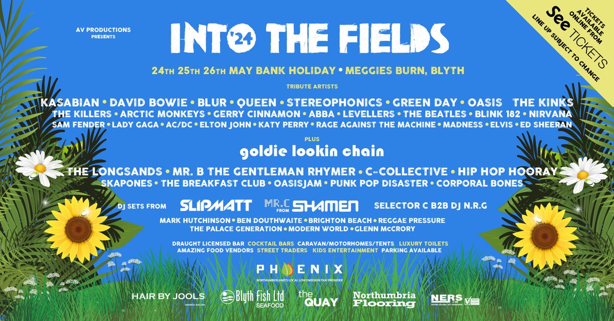 Who's ready for music festival season? 😎🎸
We are <a href="/Intothefieldsne/">Into The Fields Festival</a> official taxi sponsor for 2024! 
#nefollowers