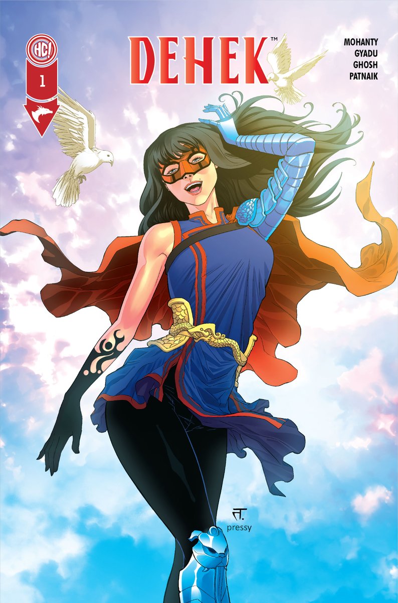 HolyCowEnt's tweet photo. Dehek pre orders are now open.

Log in to https://t.co/BmdPunHoqr to secure your copy. Shipping starts from the 20th of April.

#indiancomicbooks #femalesuperheroes #dehek #shaitansingh #indiansuperheroes #dragons #bhutan #vivekgoel https://t.co/mKhzwWSajb