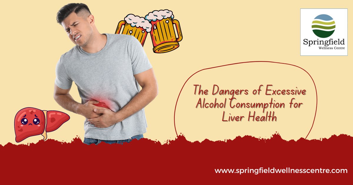 1/5. Excessive alcohol consumption has a profound impact on liver health. Here are key points. 🚫🍺

#LiverHealth #Liver #AlcoholAwareness #WellnessJourney #DrMaran #SpringfieldWellnessCentre