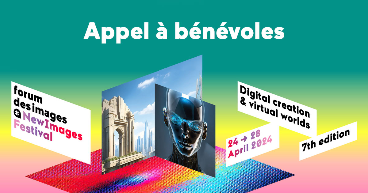 Envie d’une expérience 100% immersive au cœur d’un festival de renommée internationale ? Rejoignez les équipes de @Newimages_Paris au Forum des images du 24 au 28 avril 2024 en tant que bénévole ! Infos → vu.fr/wVLwp