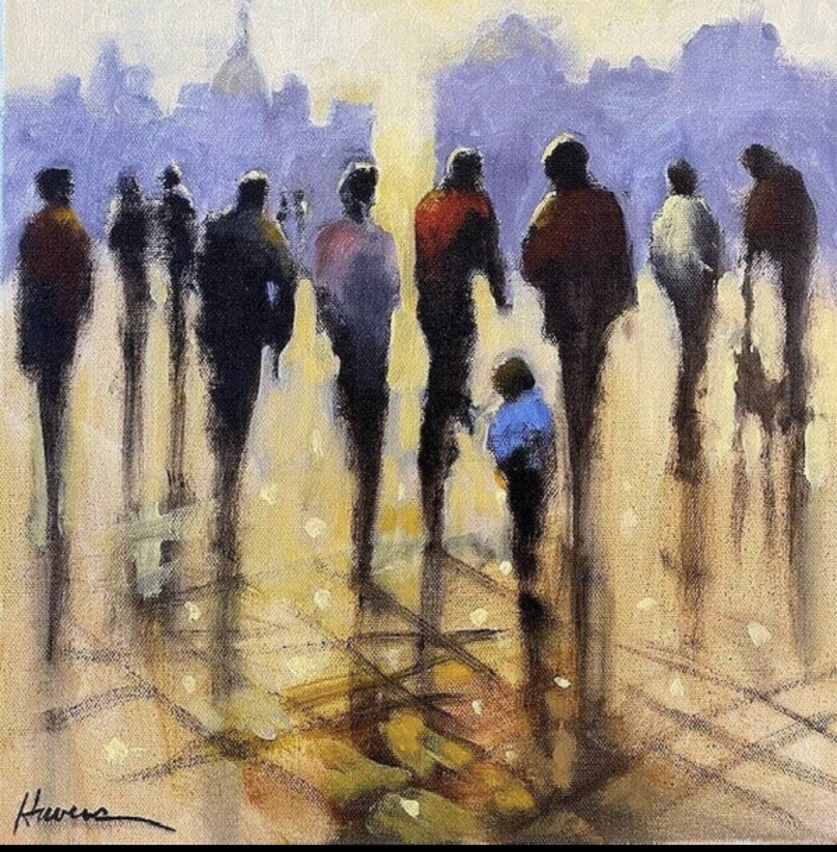 Betsy Havens. 12x12” oil 2022