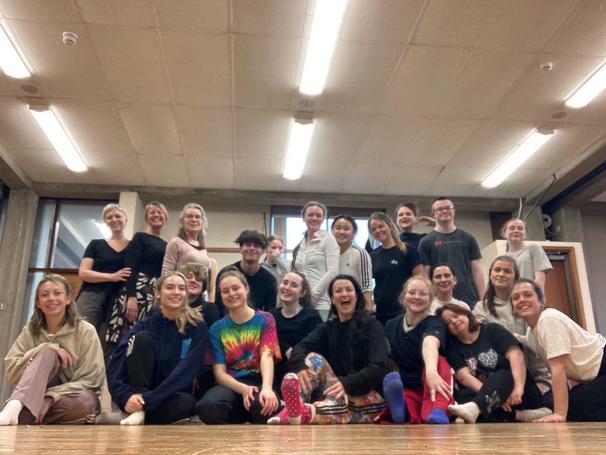 Delighted to have @CompanyCarpi in the studio yesterday, bringing together a cast of professional dancers with a group of community dancers to create ‘In This Place, Upon This Earth” especially for @nownorthwich Festival #CommunityProgramme on Sat 27 Apr: nownorthwich.co.uk