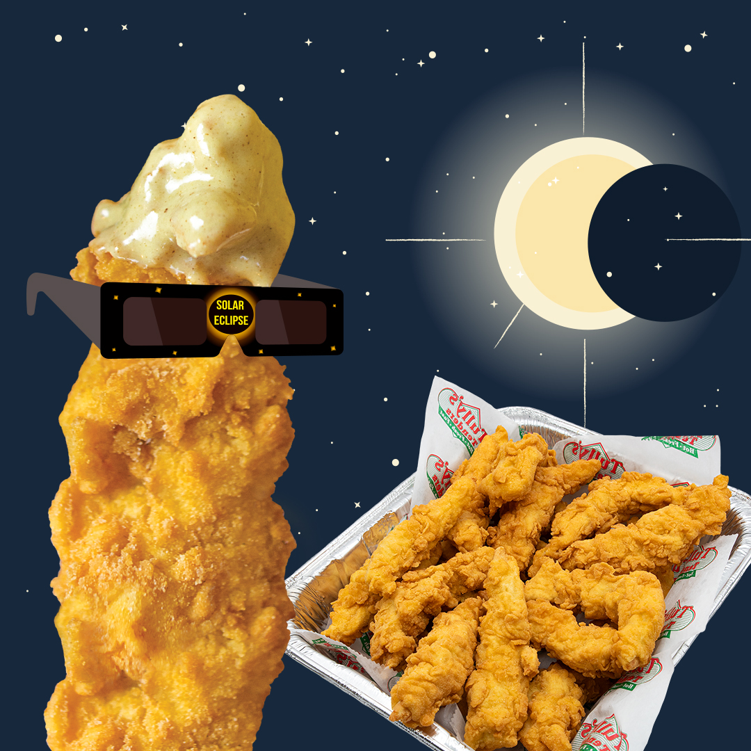 Today is the BIG DAY☀️🌑 Grab your glasses and a Tender Platter for the Solar Eclipse viewing!
.
.
.
.
#solareclipse #oswegony #eclipse #tenders #chickentenders #tullystenders #partyplatters #upstateny #eatlocal #foodie