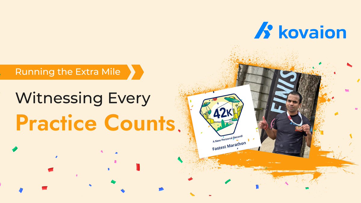 kovaion's tweet photo. From setting a personal record in the Half Marathon to pushing boundaries in practicing! This journey is a testament to the power of persistence and self-belief.
Keep practicing, keep believing, and keep evolving! Your goals are within reach.
@nandakovaion
#PracticeCounts https://t.co/OdJWIzapDa