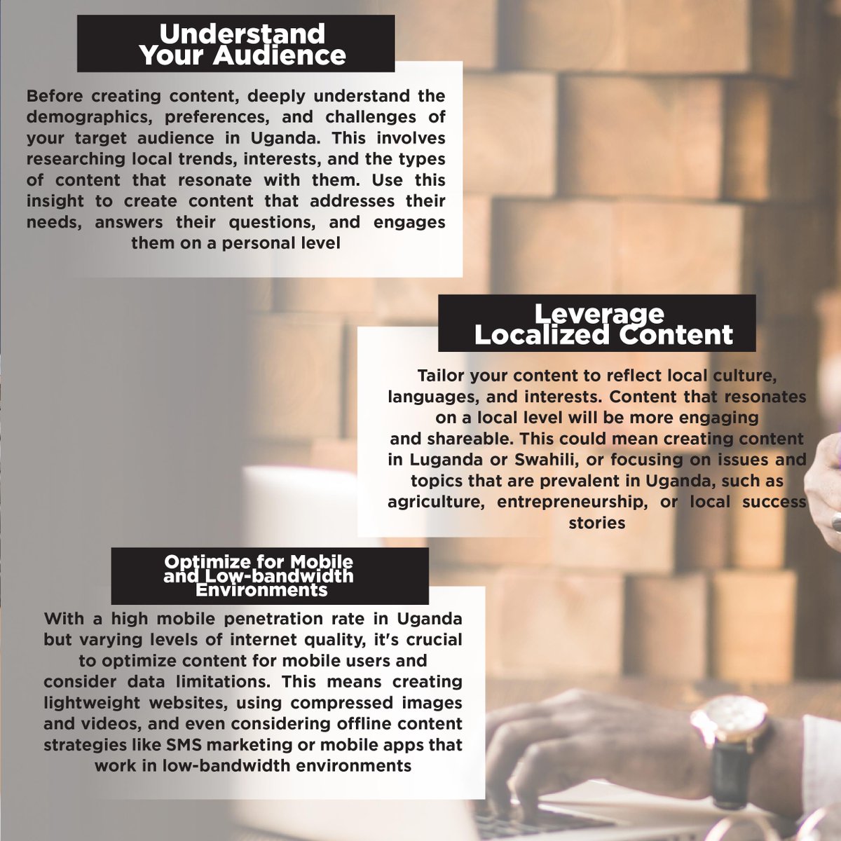 itugrowthdms's tweet photo. Unlocking the power of storytelling in Uganda 🇺🇬✨. Dive into how strategic content marketing can transform your brand and fuel business growth in the heart of Africa. #ContentMarketing #Uganda #BusinessGrowth #uganda #kenya #tanzania #africa #rwanda #kampala #nigeria #zambia https://t.co/HdtVRd256Z