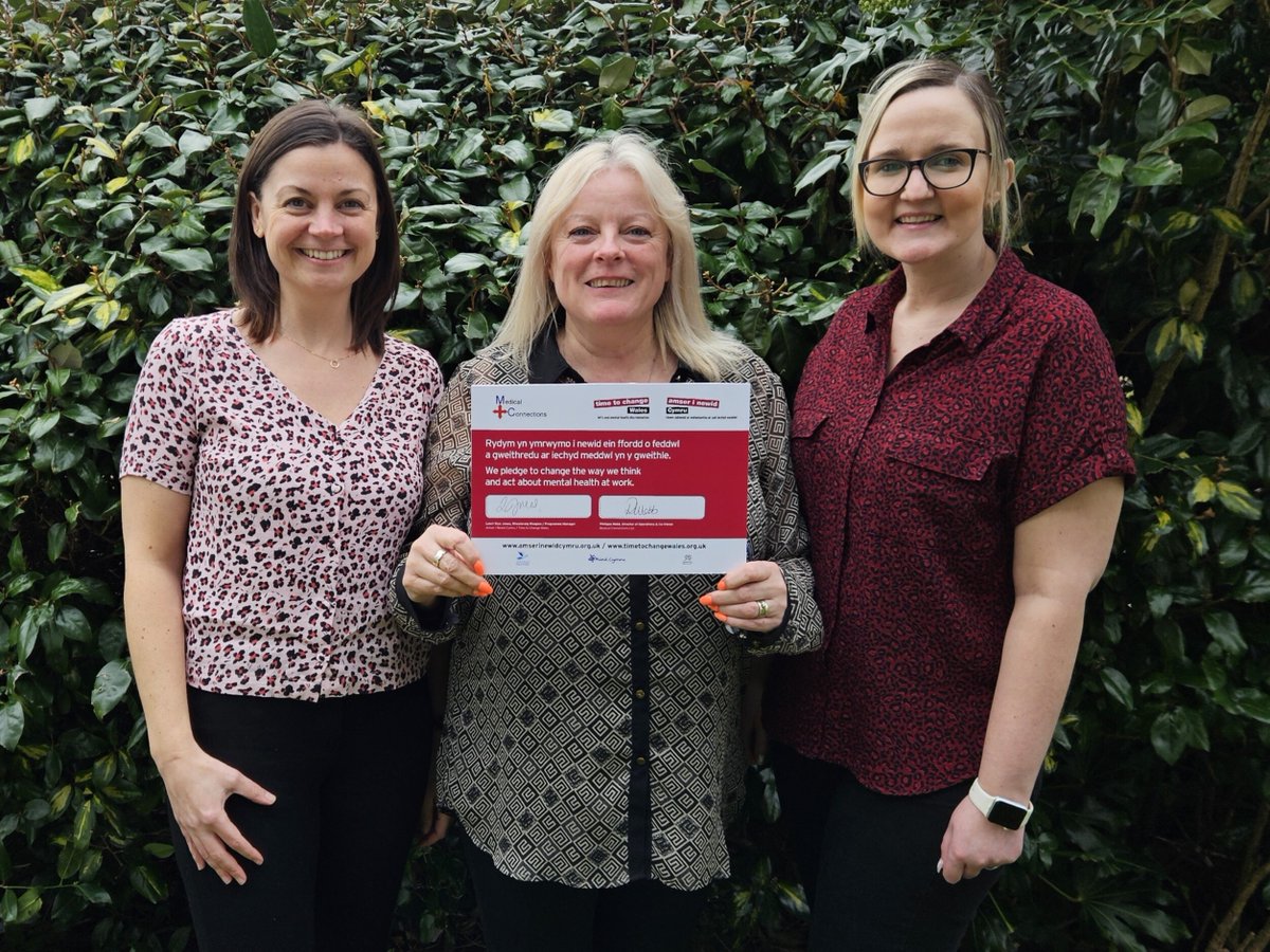 👏 Congratulations to Medical Connections for signing the Employer Pledge to tackle #mentalhealth stigma in the workplace and to promote an open dialogue around mental health with staff. Well done @MedConnections! 🎉 #EndStigma