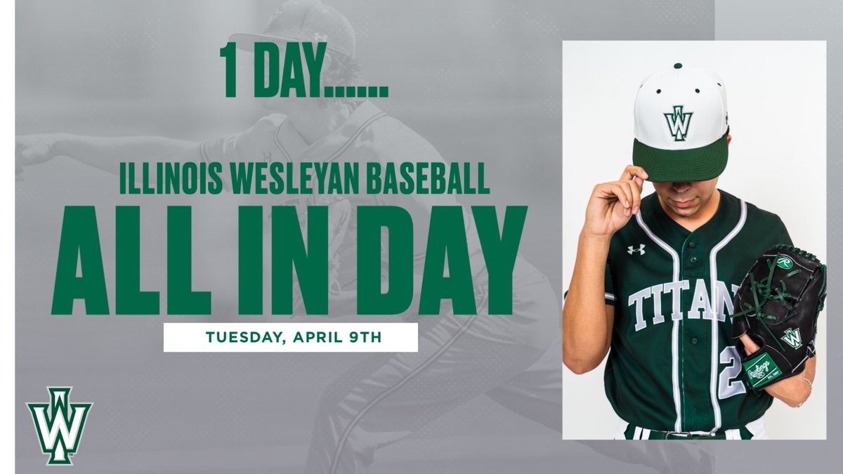 🚨 TOMORROW IS THE BIG DAY! 🚨 Tomorrow is All In For Wesleyan! Stay tuned for updates throughout the day tomorrow. #AllInForWesleyan #GiveGreen #TGOE