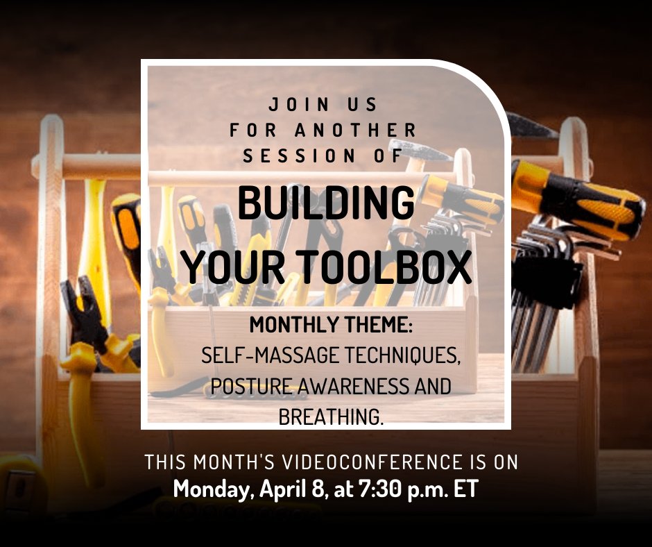 🔧 Tonight at 7:30 p.m. ET: 'Building Your Toolbox' for #chronicpain management! Explore #massage techniques, #posture awareness, & #breathing strategies. Register now, and we’ll see you tonight!: uspainfoundation.org/building-your-… #ChronicPainSupport #PainManagement #BuildingYourToolbox