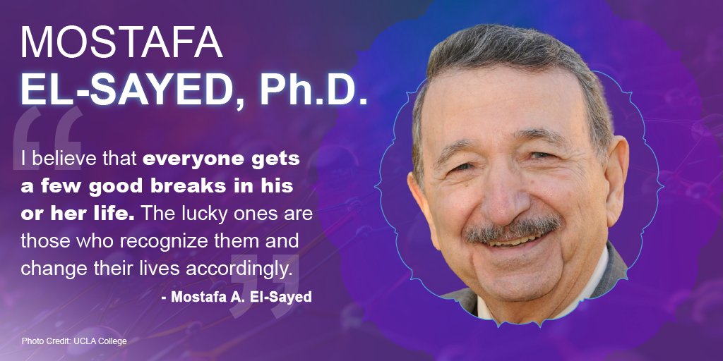 Honoring #ArabAmericanHeritageMonth & Mostafa El-Sayed's legacy. From Egypt to the US, his 500+ papers & nano-material innovations shape fields like cancer therapy & photonics. A National Medal of Science laureate, he exemplifies Arab Americans' impact. bit.ly/49ORFqQ