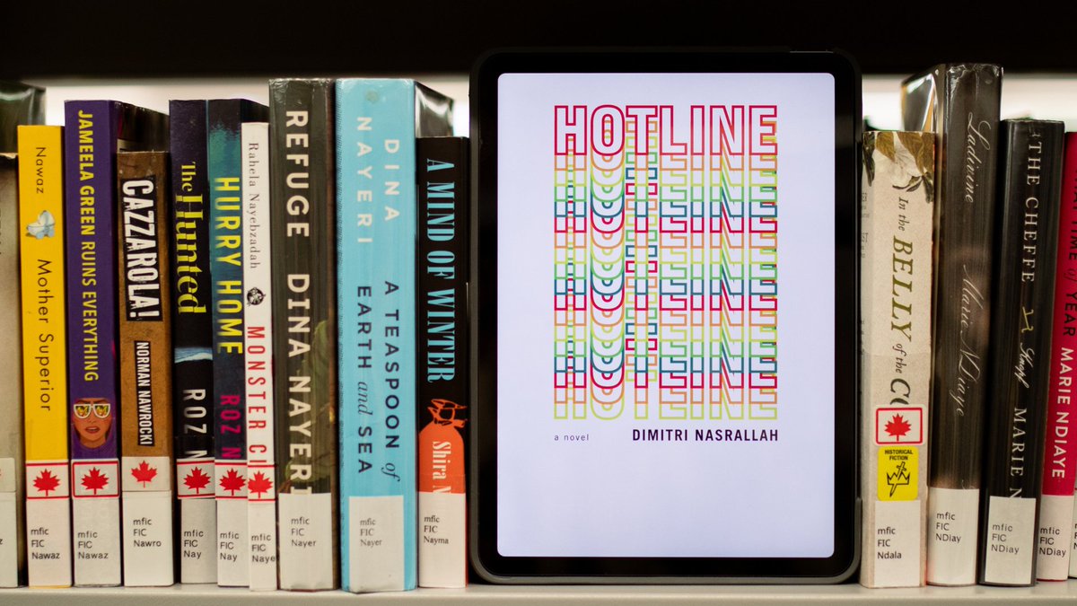 Hotline by Dimitri Nasrallah is this year’s @1eReadunLivrel selection! Unlimited digital copies are available on Libby, Hoopla and Cantook from April 1-30. Learn more about our e-book and audiobook resources: kpl.org/things-to-chec…