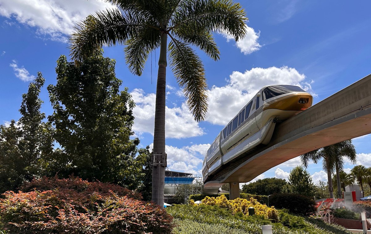 See you later #MonorailGold Have a great trip around the spaceship we call earth! #SpaceshipEarth #MonorailMonday