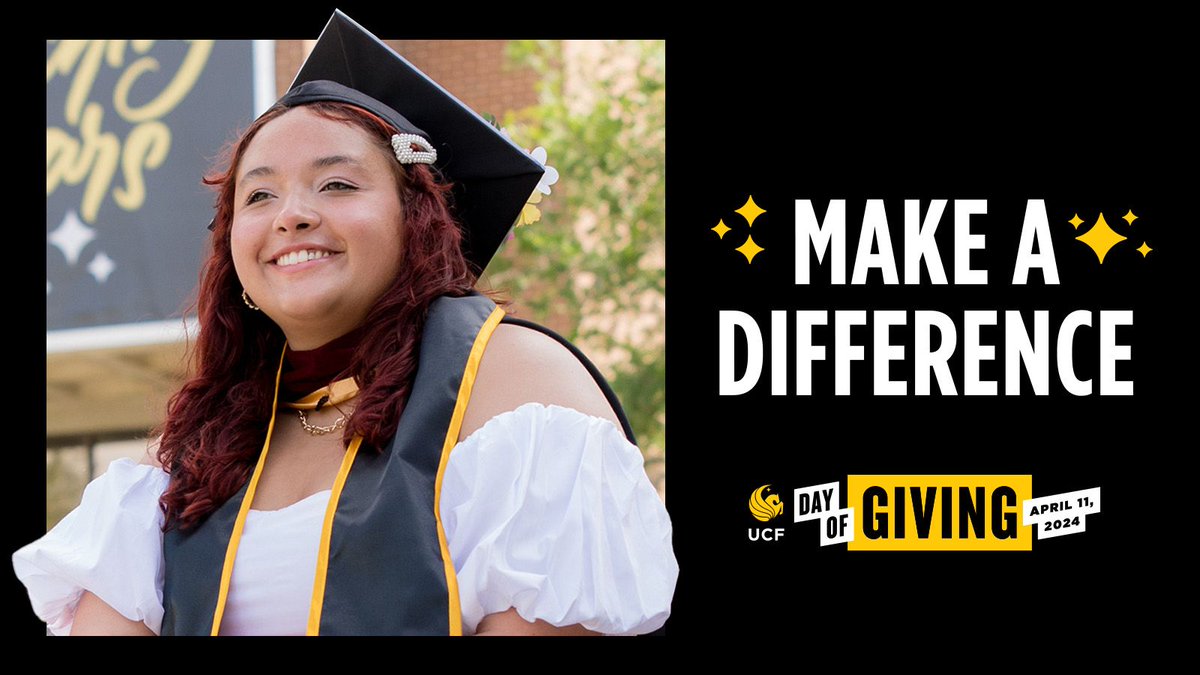 Join us for #UCFDayofGiving on April 11! Support SGHMI's mission and empower our students, faculty and community. Your gift makes a difference! Bookmark our donation page: buff.ly/3G9uTx0 #SGHMI #CCIE #UCF