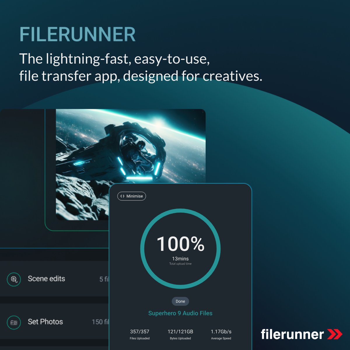 With no plug-ins, server installs or IT hassle - experience file transfer designed for creatives at an affordable price. #FileRunner #FileTransfer #Film&TV ow.ly/fJ4z50QhYOl