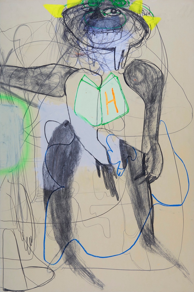 ON VIEW! 'MORNING INTERVIEW WITH A PANTHER: PAINTINGS AND DRAWINGS BY CAROLINE DEMANGEL' at Cavin Morris Gallery.