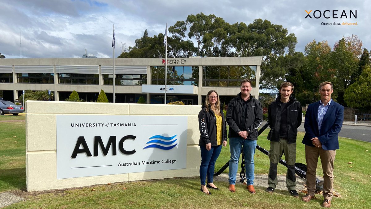 Thank you to the Australian Maritime College (AMC) for hosting the XOCEAN team today at their facilities in Launceston and Beauty Point. We took this opportunity to discuss future research, training, and student engagement opportunities.