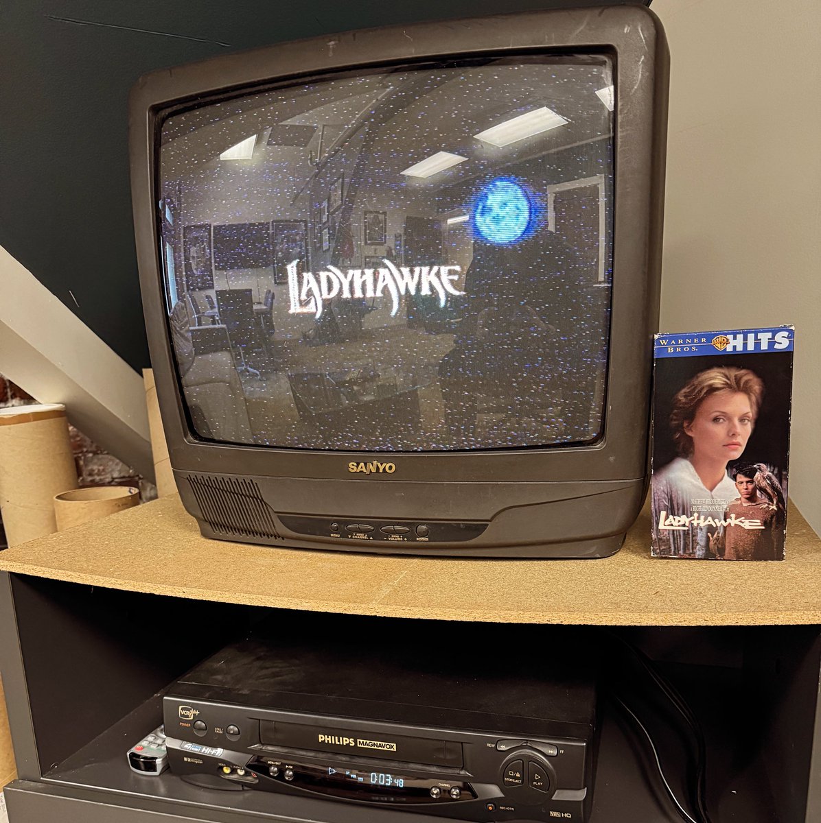 When one is in the Path of Totality, one must watch this masterpiece so the eclipse on screen and irl happen at the same time. I'm hoping a portal will open to a younger Rutger Hauer so I can tell him just how bad ass he is.