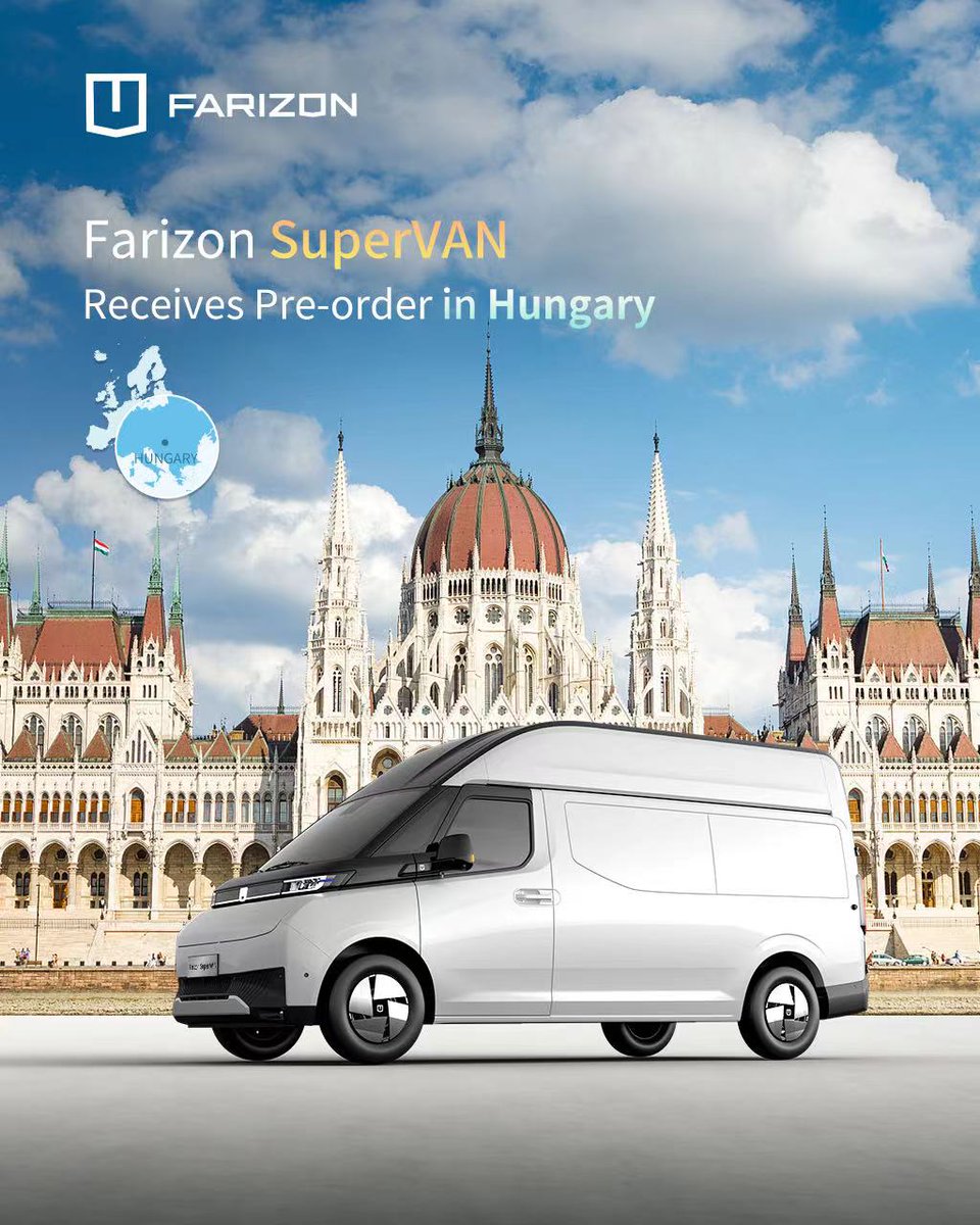 Exciting news, Hungary! 🎉  SuperVAN is coming your way soon! #electricvan #electricvehicle