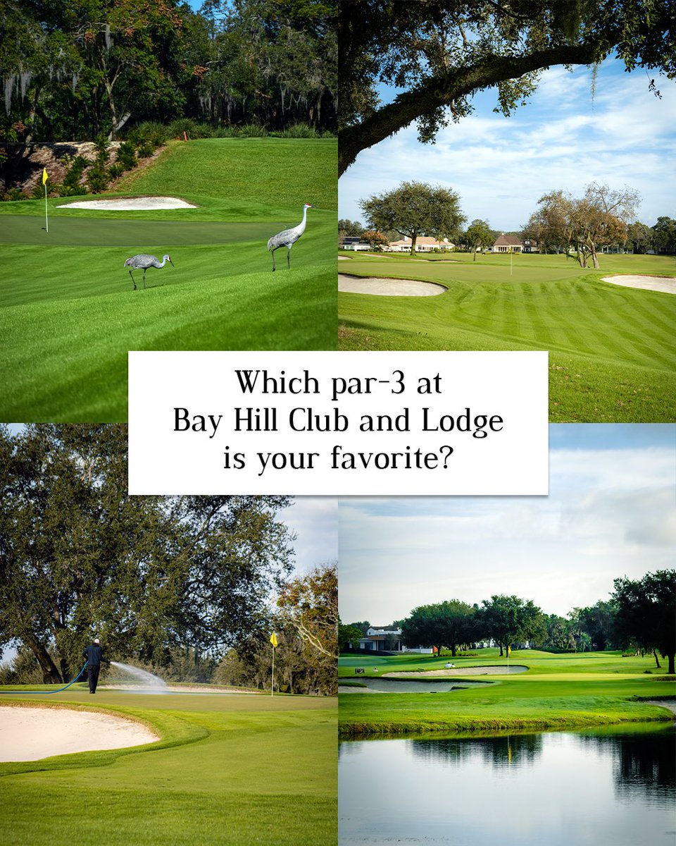 Happy @TheMasters week! ⛳️ In honor of everyone’s favorite April tradition, we’re holding our own par-3 contest. Reply below with your favorite par-3 at Arnie’s place, and the winner will be announced before the real contest kicks off on Wednesday! #BayHill