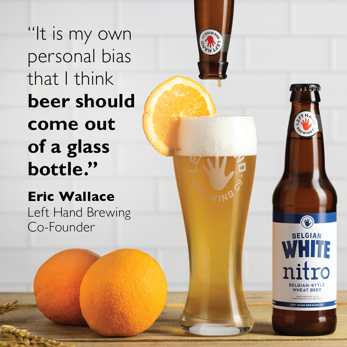 As Left Hand Brewing rolls out a rare beer style, they say choosing glass to package it is vital to their strategy. Read more in a new article from @hopculturemag: ow.ly/Z1bn50RaoP4 #beer #chooseglass #marketing #glass #craftbeer