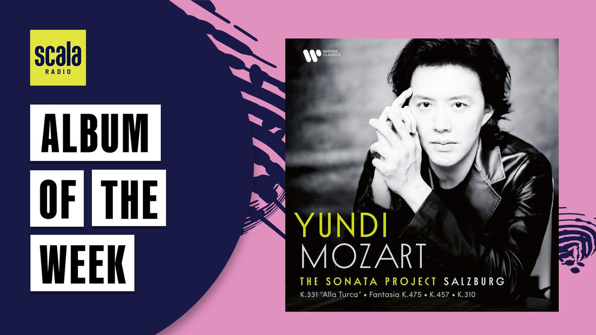 Our new #AlbumOfTheWeek is Yundi: Mozart - 'The Sonta Project: Salzburg' 🌟 Want to take a copy home with you? We have 5 CD's to give away to 5 lucky listeners! 🎶 Tap the link to enter 👉 bit.ly/45ZO7zx | #ScalaRadio #Win