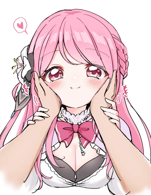 もちもちほっぺ#かずみんあーと 