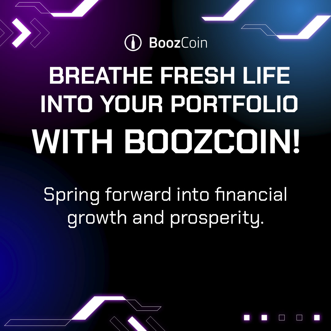 boooz_coin's tweet photo. π Breathe Fresh Life into Your Portfolio with BoozCoin! Spring forward into financial growth and prosperity. π± #BoozCoin #Solana #Wine #Alcohol https://t.co/Kfh8l5rIbk