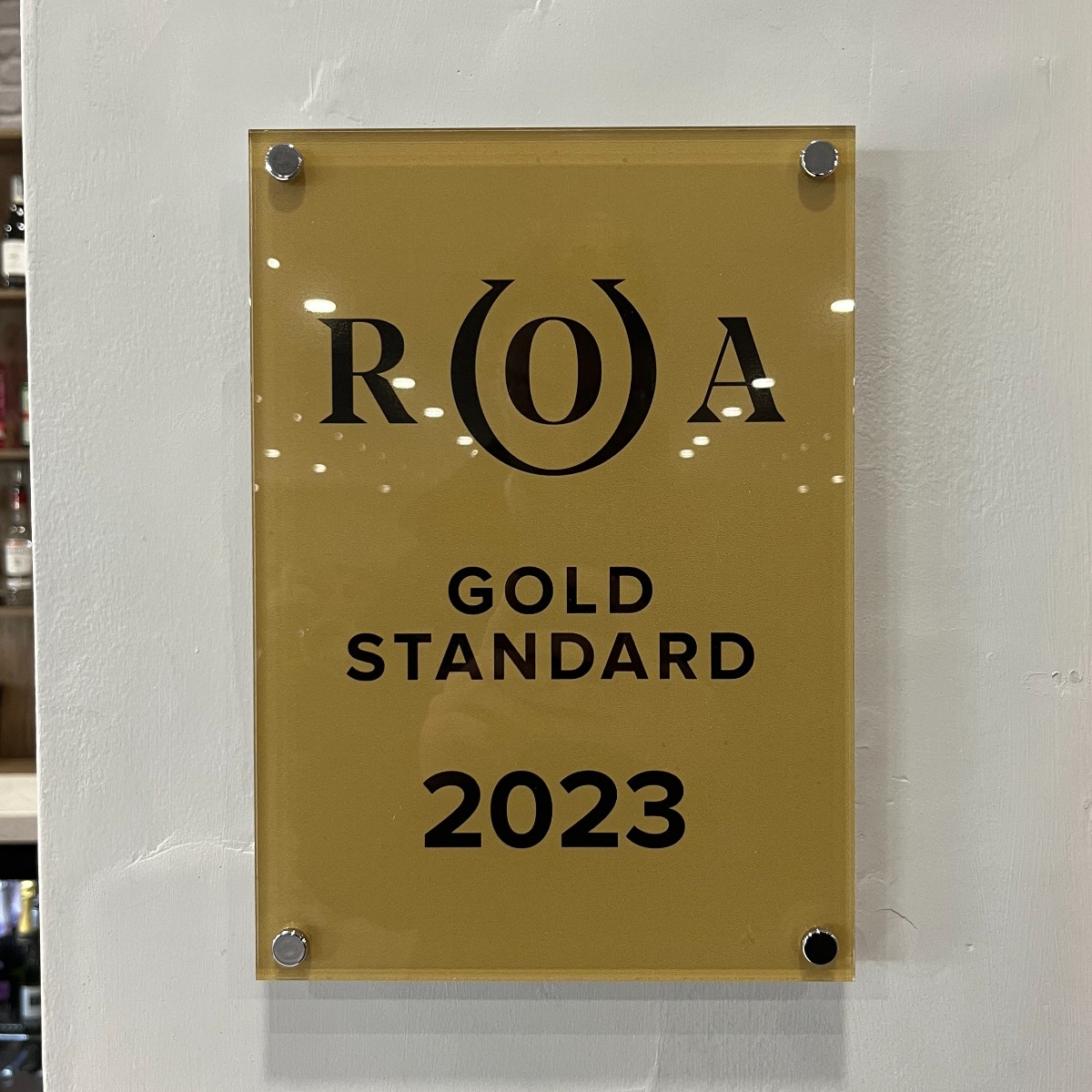 We are proud to share our Gold Standard award in the 2023 Racehorse Owners Association (ROA) Racecourse Accreditation Scheme in our Owners & Trainers Pavilion 🥇 Congratulations to our team who achieved a quality score of over 80% and an owner feedback score of 4 or more 👏