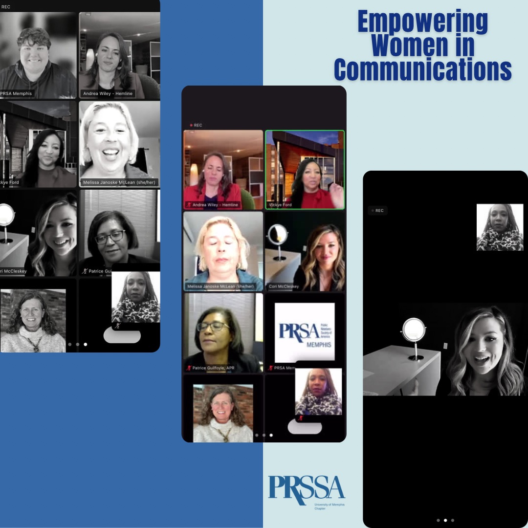 UofM PRSSA tweet media