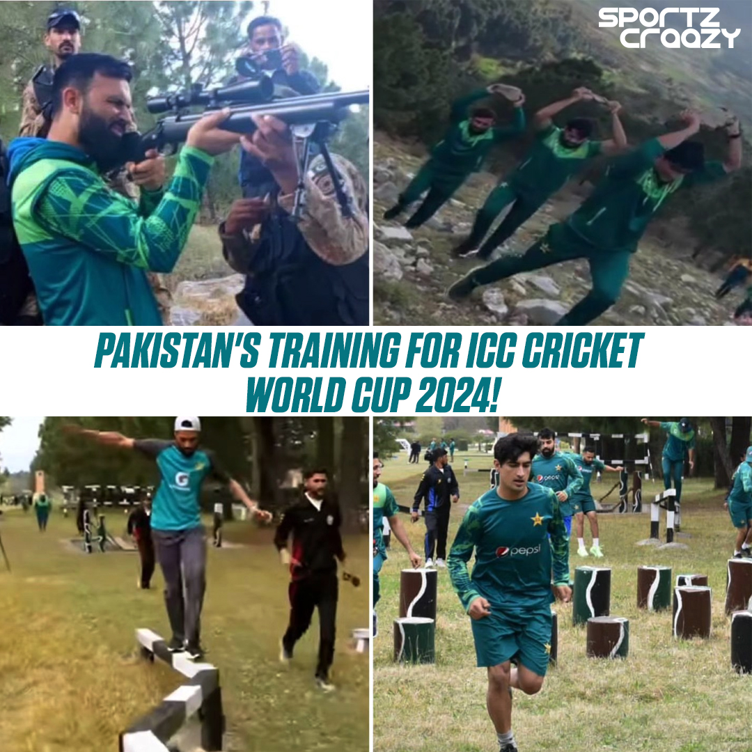 Preparations Underway: Pakistan Gears Up for ICC Cricket World Cup 2024. #Cricket #PakistanCricketTeam #Champions #Training #WorldCup2024 #Tournament #Sportzcraazy #Followus #Comment