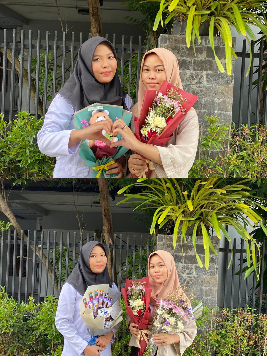 Thank you my dear sister @SriWiyati18 for being our supporting system. These girls are growing with our love and affection. There was long journey we've been through in a good and bad time. From Gumpang with love ❤️❤️❤️
