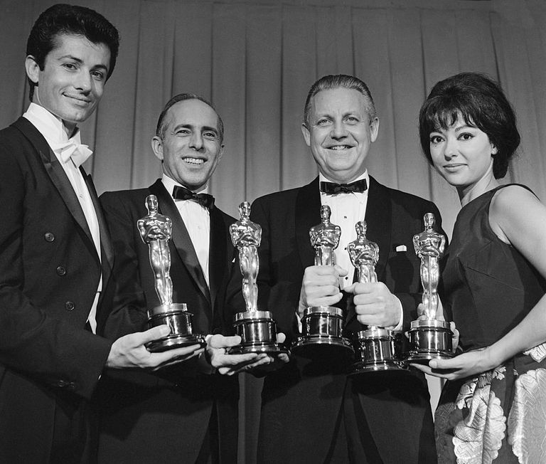 On April 9, 1962, the Academy of Motion Picture Arts and Sciences held the 34th Oscars ceremony at the Santa Monica Civic Auditorium, hosted by Bob Hope. 'West Side Story' won 10 Oscars, including Best Picture.