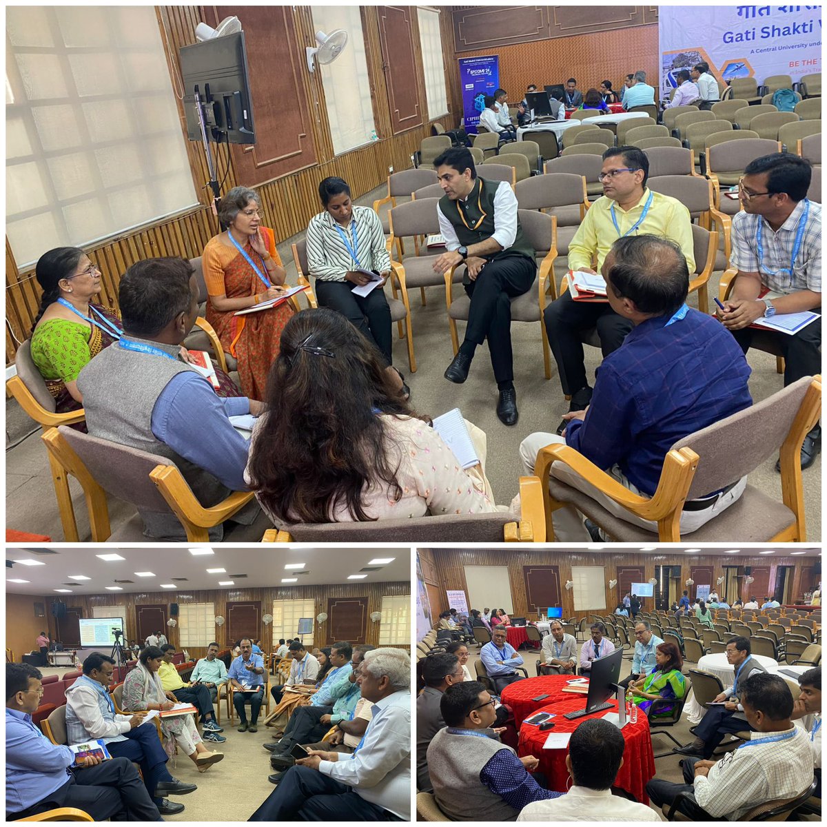 Productive brainstorming session with #CTIs and State #ATIs exploring avenues to integrate infrastructure and #logistics courses based on #PMGatiShakti principles. Collaboration between academic institutions and government bodies promises a robust learning ecosystem for officials