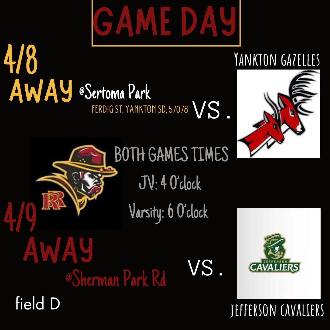 GAME DAY!!!