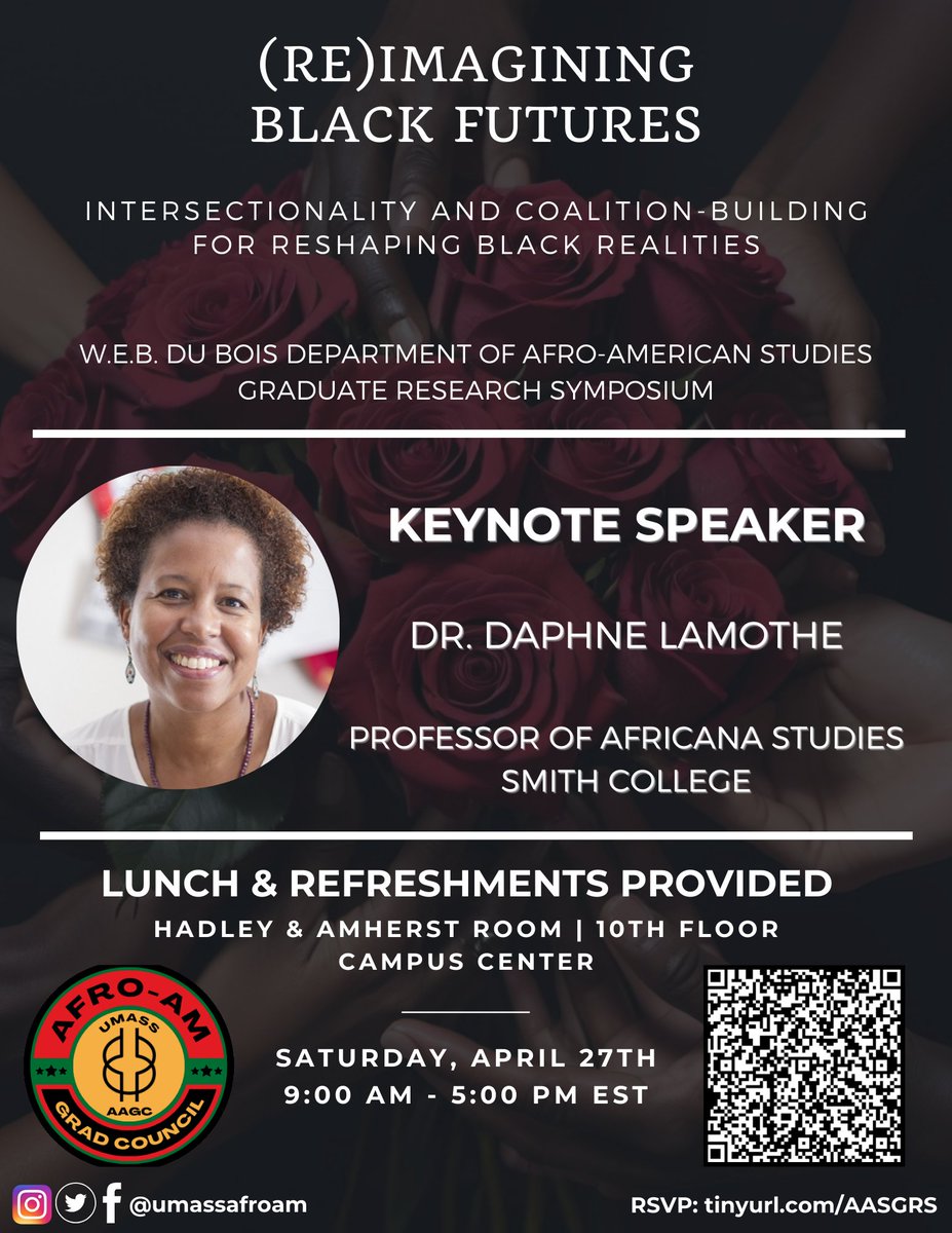 W. E. B. Du Bois Dept. of Afro American Studies (@umassafroam) on Twitter photo 