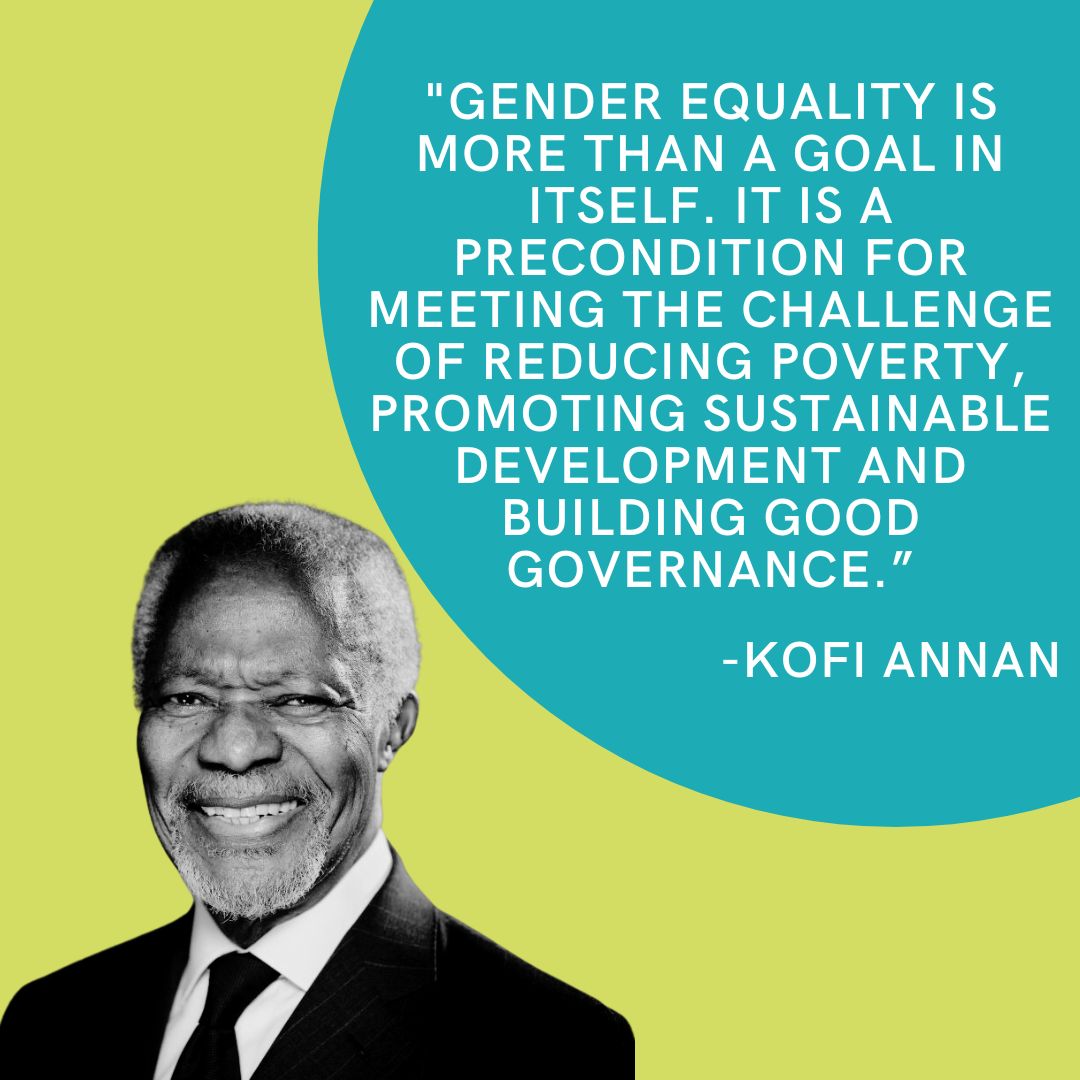 Today, we mark what would have been Kofi Annan's 86th birthday. Thank you to the Kofi Annan Foundation (@KofiAnnanFdn) for carrying forward Annan's visionary legacy. His commitment to a better, more equitable world continues to inspire us all. ✨ #INTGenderChampions