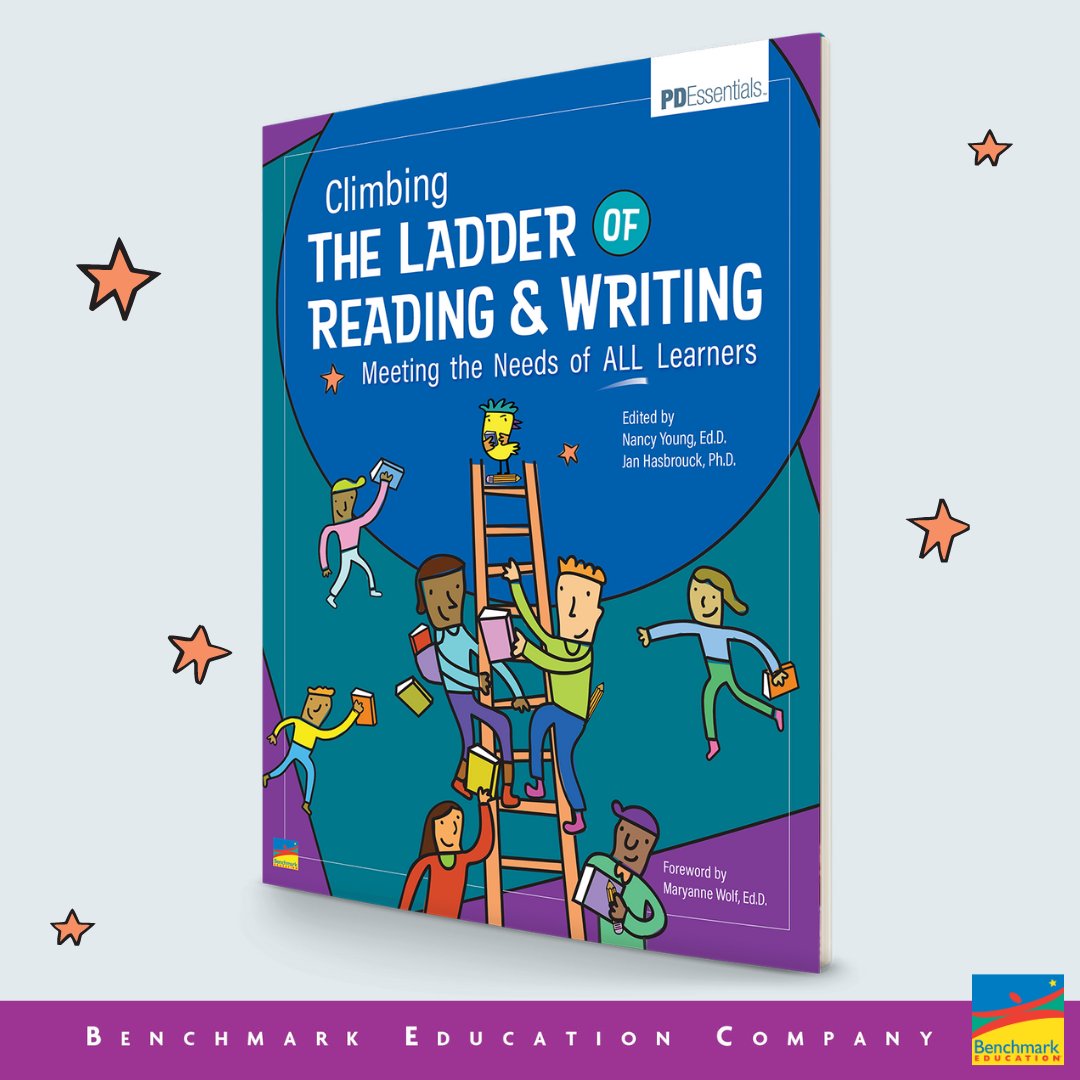 Edited by @NancyYoung_ and @janhasbrouck, 'Climbing the Ladder of Reading & Writing: Meeting the Needs of ALL Learners' will uncomplicate literacy instruction! Use code CLWR2024 at checkout for free shipping through the end of April: hubs.ly/Q02ryt-r0