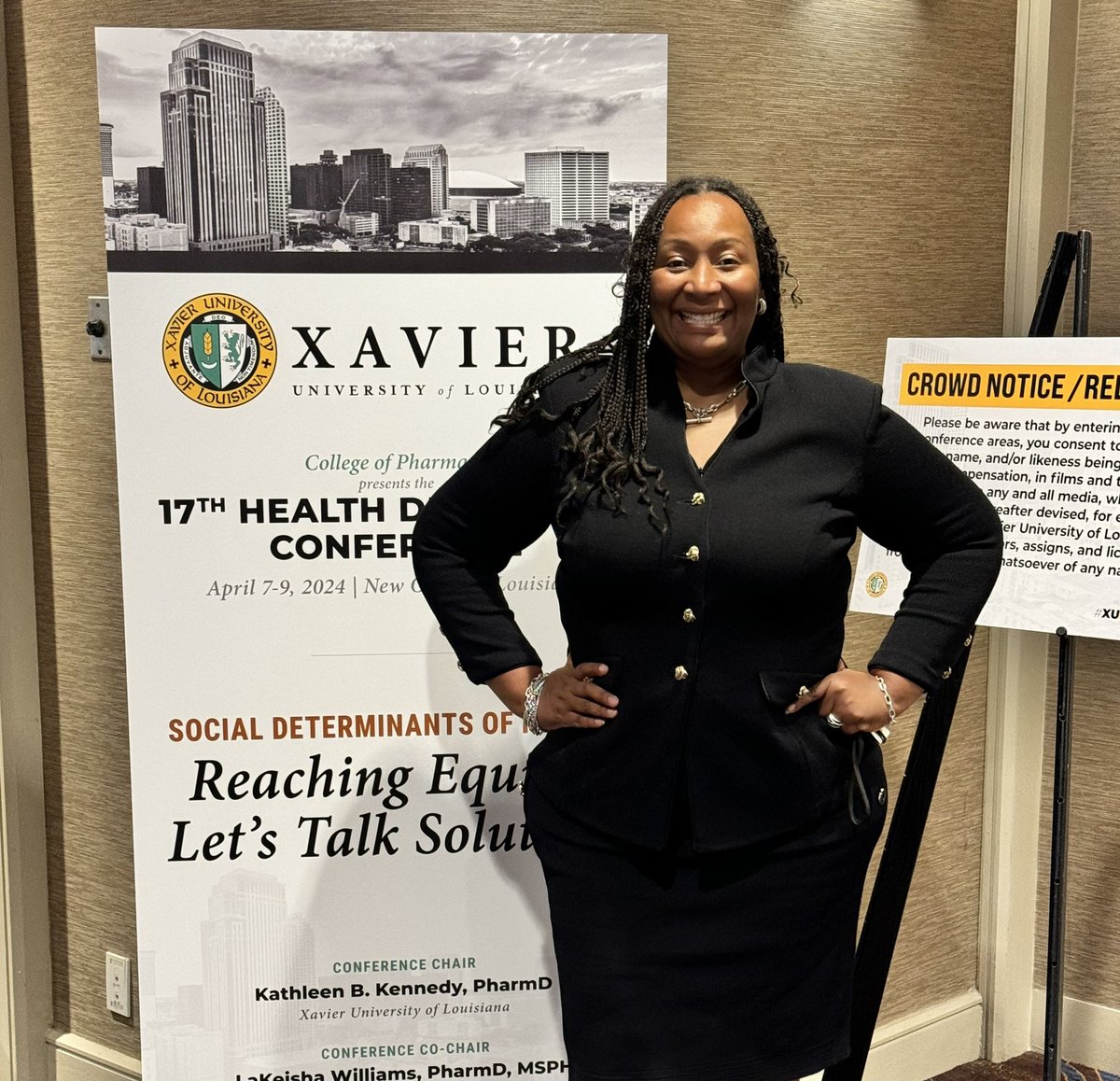 Congratulations to our team for representing @MeharryMedical at #XUDCon @XULA1925 

Dr @KatherineYBrown is a speaker this year. 
#1jGcollabs