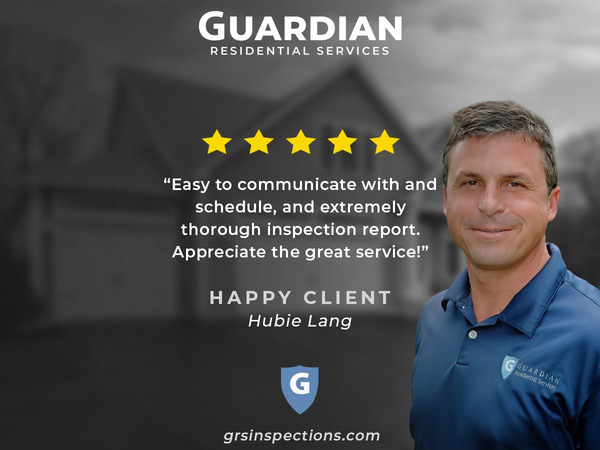 Hubie Lang said, 'Easy to communicate with and schedule, and extremely thorough inspection report. Appreciate the great service!' Thanks for the 5-star ⭐⭐⭐⭐⭐ Google review, Hubie. We love all of our amazing clients & appreciate your review & kind words. 🌟🏡 ##HomeInspector