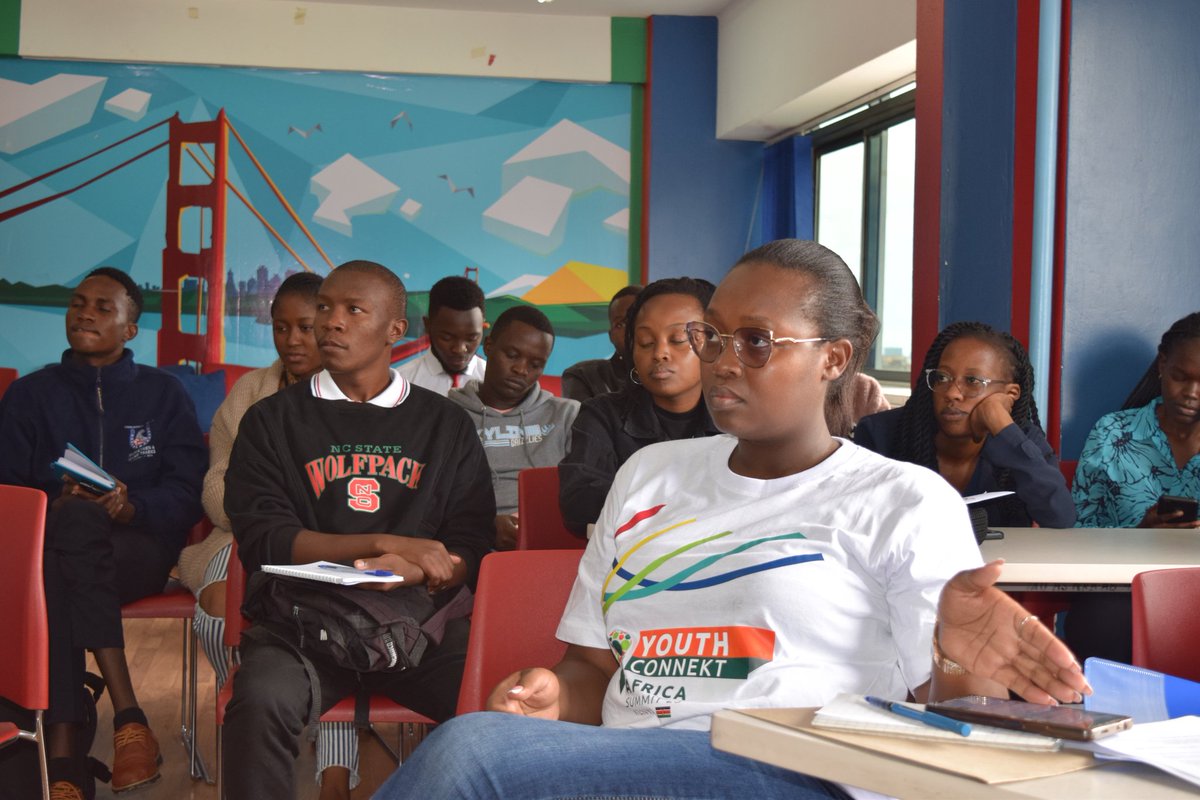 The event brought together young people in the climate change and food security space as well as students from the @uonbi, @TU_Kenya, and @DaystarUni.