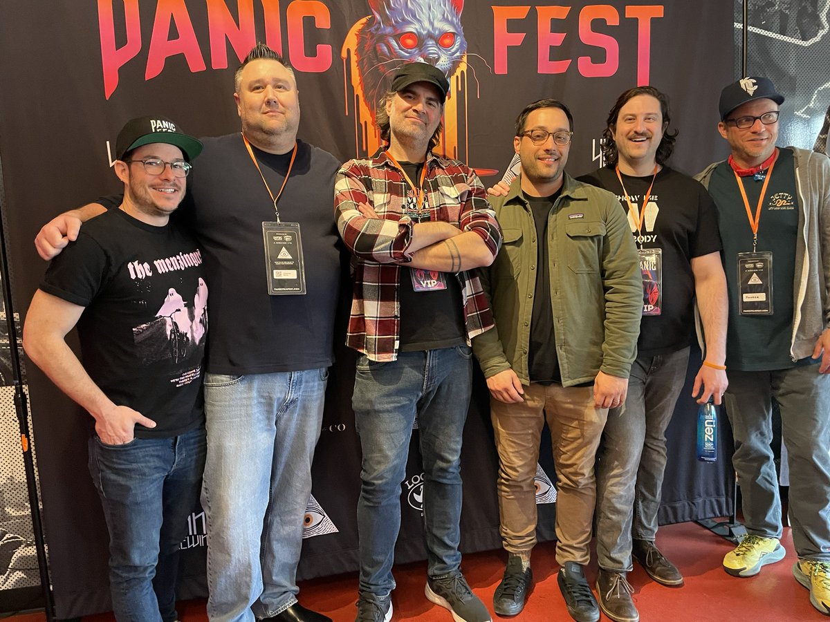 Great weekend premering first 2 eps of #TalesFromTheVoid with @TheJoeLynch & @FLfilm at @PanicFilmFest #horror #nosleep #anthology