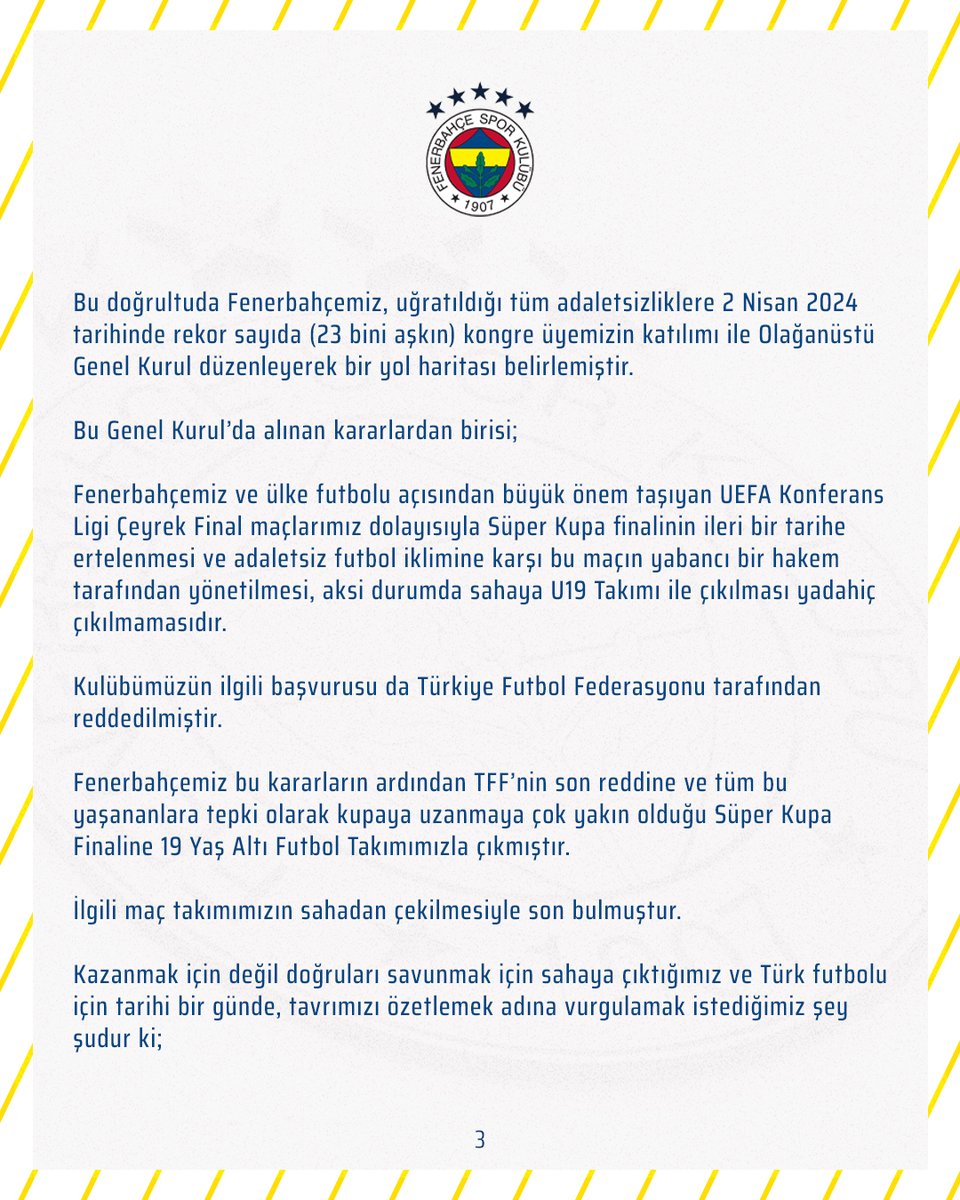 Fenerbahce tweet picture