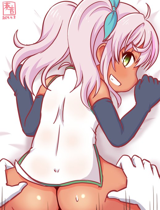 「急速潜航ー! ってなんで後ろ向き!? いいけどさぁ!」

#艦これ版真剣お絵描き60分一本勝負_20240408
#カッペリーニ 