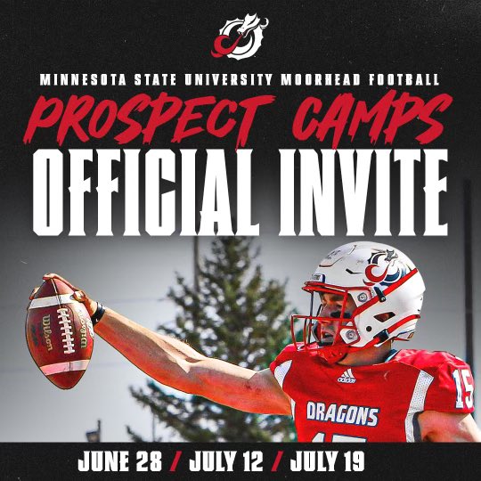 Thank you @CoachLawrence02 for the camp invite‼️ @msum_football @PrepRedzoneMN @RogersRoyalsFB